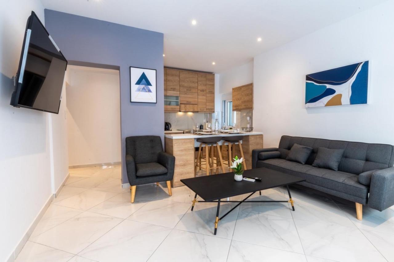 Aiolos Luxury Suite 3 Agios Dimitrios Near Metro Ateny Zewnętrze zdjęcie